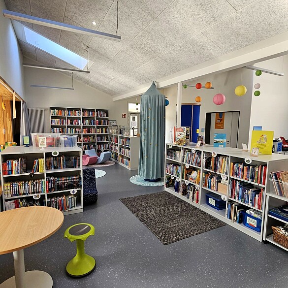 Die Bibliothek der Grundschule am Pastorenweg.
