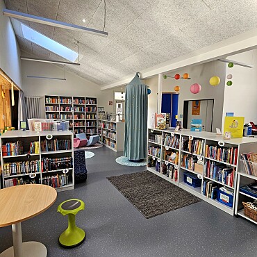 Die Bibliothek der Grundschule am Pastorenweg.