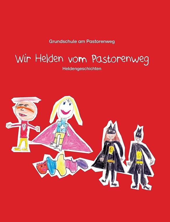 rotes Cover des Buches Wir Helden vom Pastorenweg